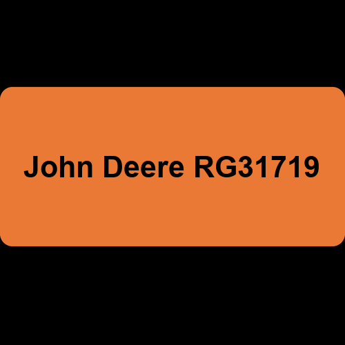 John Deere RG31719